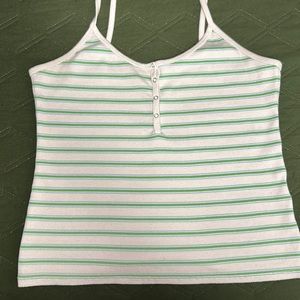 striped levi’s tank top